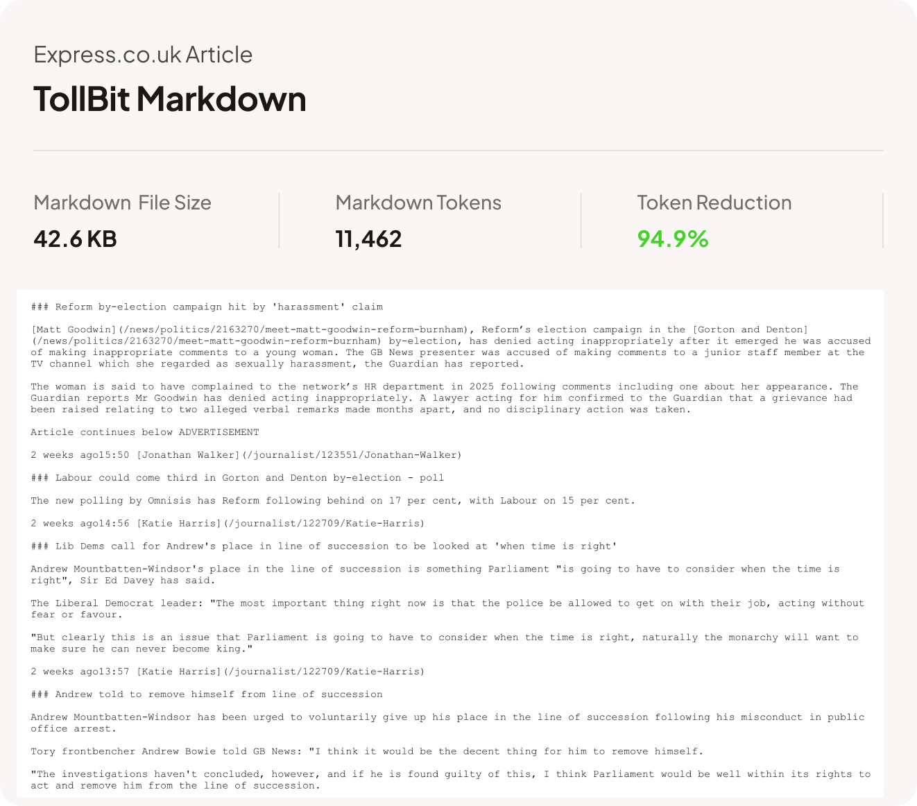 Express.co.uk article — TollBit Markdown (42.6 KB)