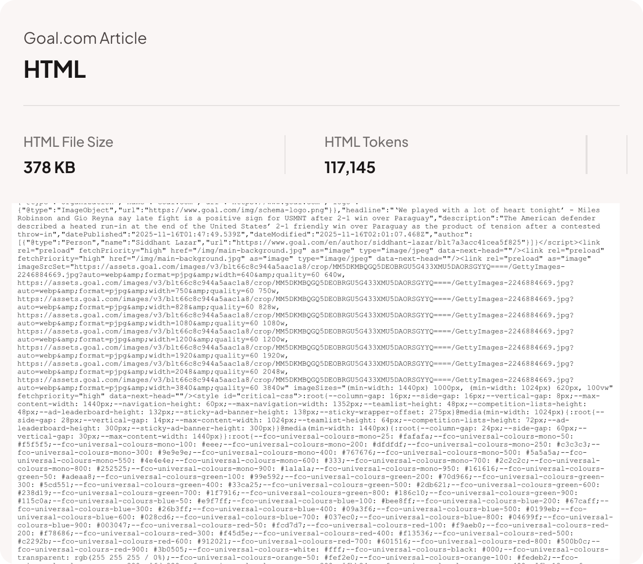 Goal.com article — raw HTML (378 KB)