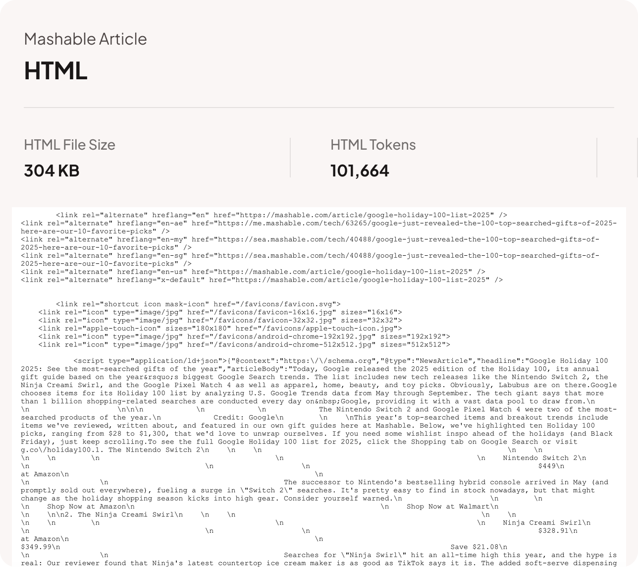 Mashable article — raw HTML (304 KB)