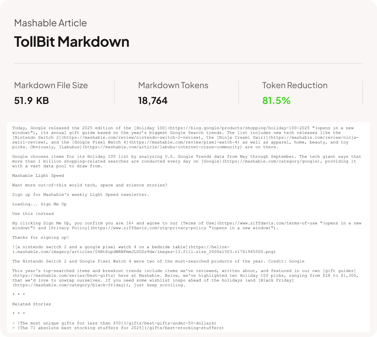 Mashable article — TollBit Markdown (51.9 KB)